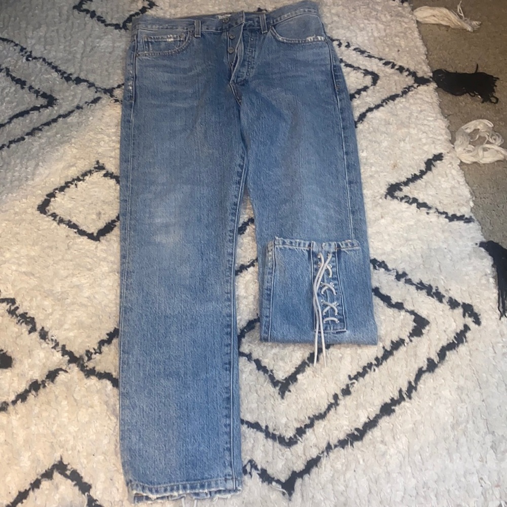 Citizens of Humanity Lace Up Leg Jeans